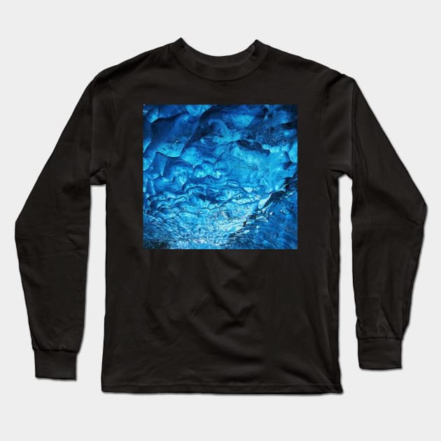 Crystal cave Long Sleeve T-Shirt by foxxya